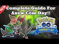 OMG! Axew Community Day! All Info/Tips&amp;Tricks.