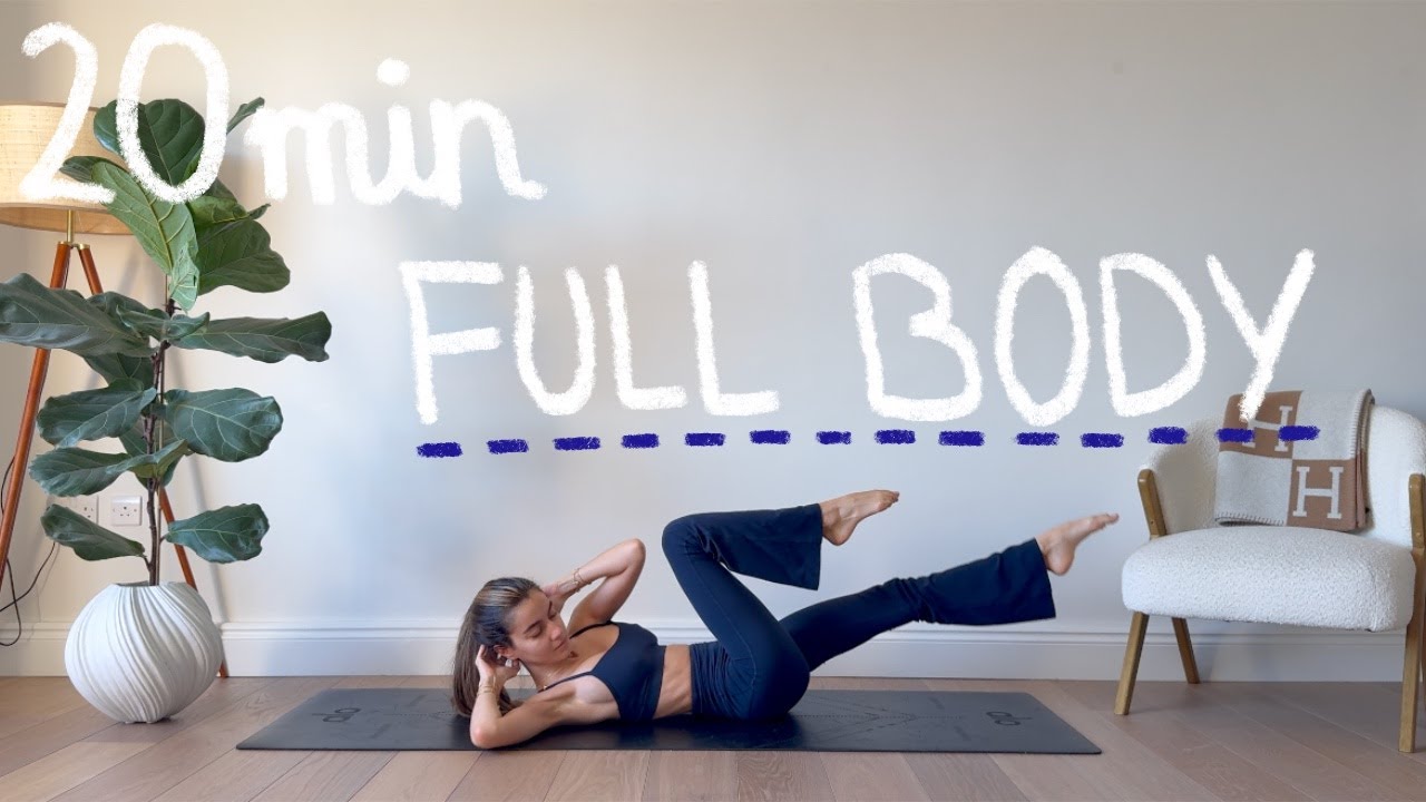 20MIN full body hourglass pilates workout | intermediate level (no ...