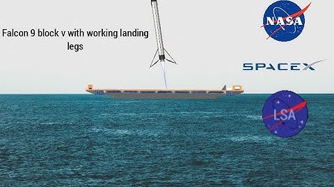 Falcon 9 block 5 test flight|sfs 1.5|LSA