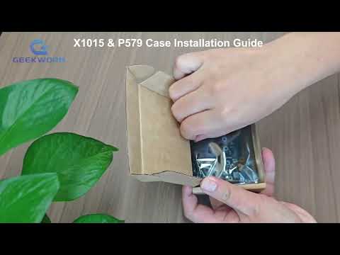 How to Install X1015 M.2 NVMe HAT and P579 Metal Case?