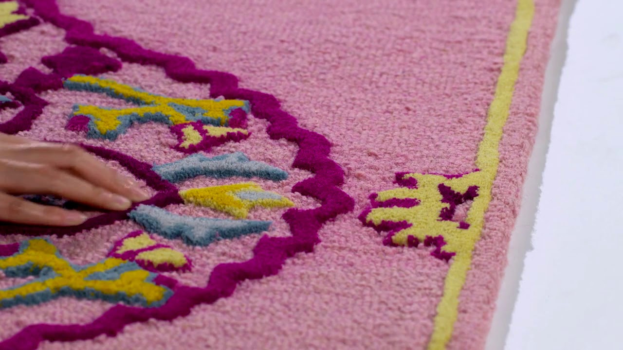 Pink Bellagio Area Rug by Safavieh BLG605A