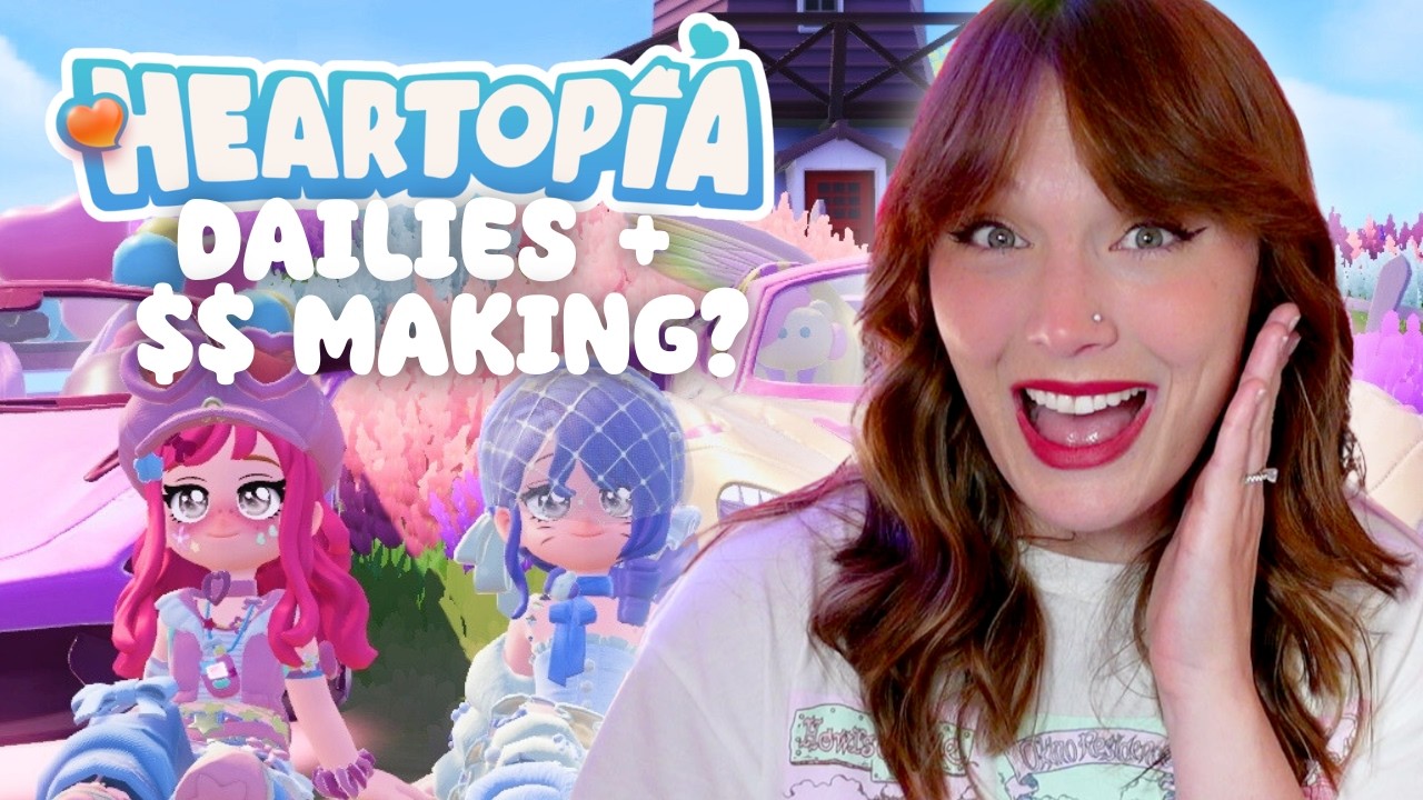 💗HEARTOPIA: Dailies + Trying to Purchase ALL my Plots!
