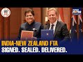 India–NZ FTA Signed | Duty-Free Access, $20B Investment | India Eyes EU, US Deals | News9