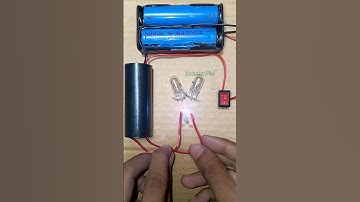 Glow tungsten bulb with 400kv electricity • Dc motor