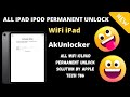 All ipad wifi permanent unlock apple tech 786