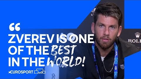 Cameron Norrie takes confidence in going 'toe-to-toe' with Zverev 💪 | Australian Open 2024 🇦🇺