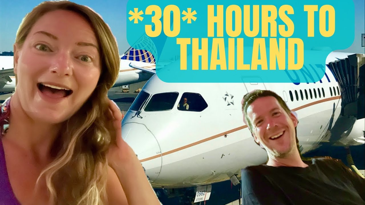 TRAVELLING to🇹🇭THAILAND🇹🇭in 2022 | 30 Hour Journey✈️ Halfway Around The World | SailingJoco EP42