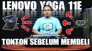 REVIEW!!! VIRAL !!! Laptop Layar Sentuh bisa Di Putar 360 Derajat || LENOVO Thinkpad Yoga 11e