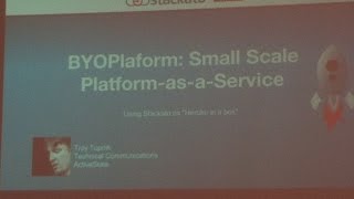 Troy Topnik Of Activestate Presents At Codecore Bootcamp Community Week On Feb 16, 2015 In Vancouver