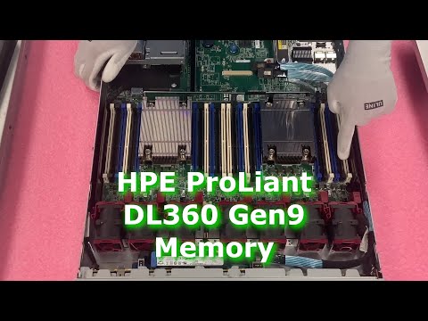 HPE ProLiant DL360 Gen9 | Server Memory Overview & Upgrade | How to Install Supported DDR4 DIMMs