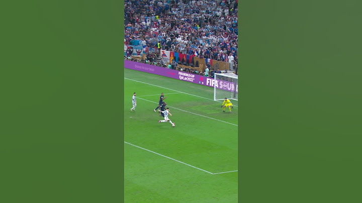 This was almost the greatest goal in a FIFA World Cup Final 😳