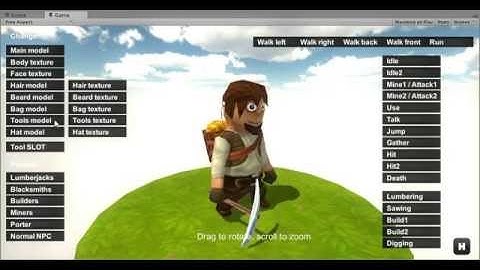 Unity3D Assets - 30k Animated Fantasy Characters