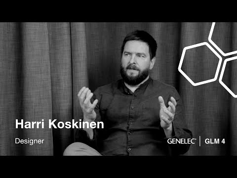 Harri Koskinen: Designing the user interface for Genelec GLM 4 software
