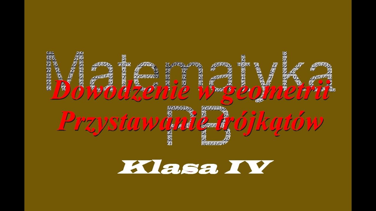 Nowa Era klasa 4 zad1 strona 187 rozdział 4 Dowody w geometrii