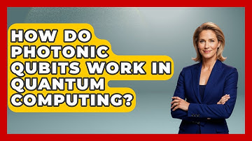 How Do Photonic Qubits Work In Quantum Computing? - Quantum Tech Explained