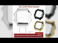 For Casio AE1200 case mod kit modification all metal case 3299 AE-1200 bezel glass waterproof ring k