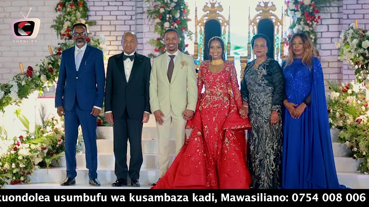 ITAZAME HARUSI ya Binti wa DKT MWINYI, MC DR CHENI Auwasha Moto wa Hatari