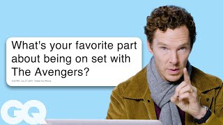 Benedict Cumberbatch Replies to Fans on the Internet | Actually Me | GQ screenshot 4