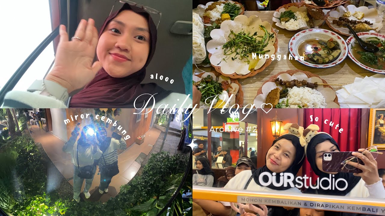 munggahan with family & braga day with kikky 🍒🤍  | archive #02