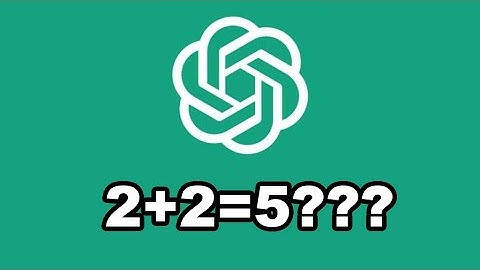 Gaslighting ChatGPT 2+2=5 - Funny AI Argument