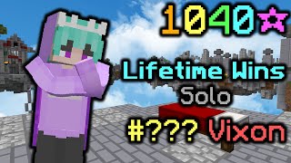 will I ever get on leaderboard again? (solo bedwars)