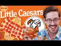 keith eats the little caesar's batman pizza • eat the menu bite size