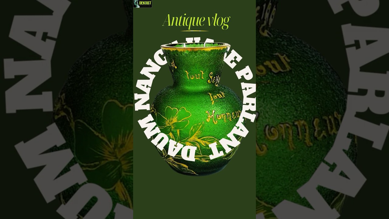 💫 Timeless 💫 stunning Daum Nancy Vase