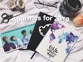 journals i&#39;m using in 2019 📚 planner + travel journals | justine haley