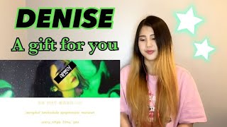 Denise - You were beautiful (Cover) with Lyrics | (Reaction Video)
