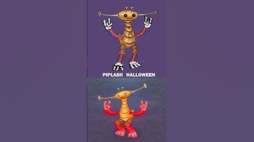 Piplash at Ethereal Workshop Halloween Mod | My Singing Monsters #mysingingmonstersfanmade #msm