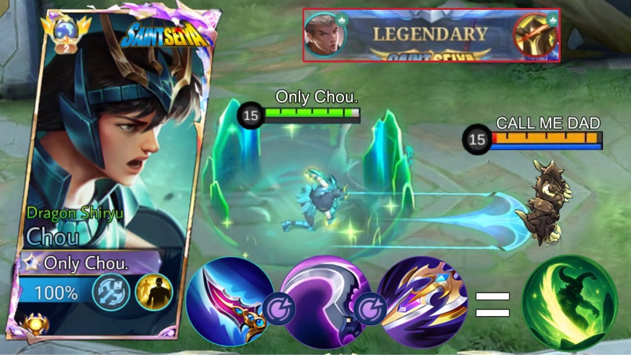 HOW TO COUNTER META HEROES USING CHOU IN RANK GAME | Mlbb Chou Best BUild 2025 🔥 | MLBB