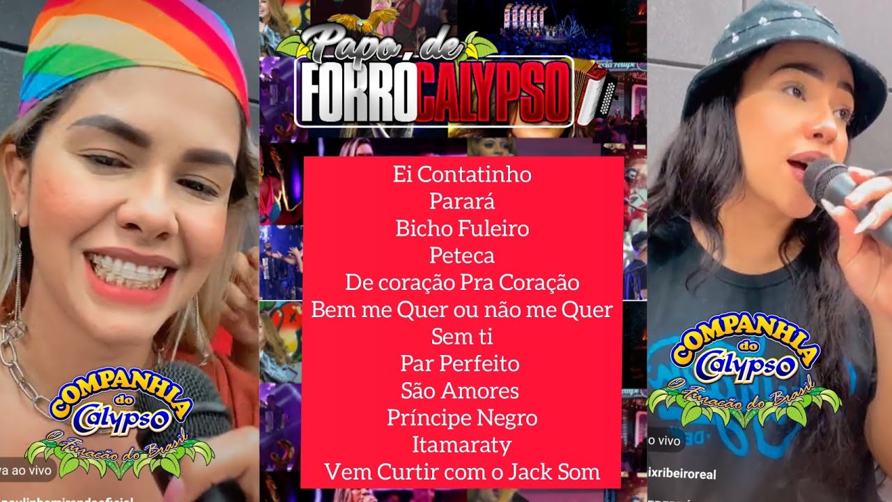 LIVE ENSAIO COMPANHIA DO CALYPSO (MELHORES MOMENTOS)