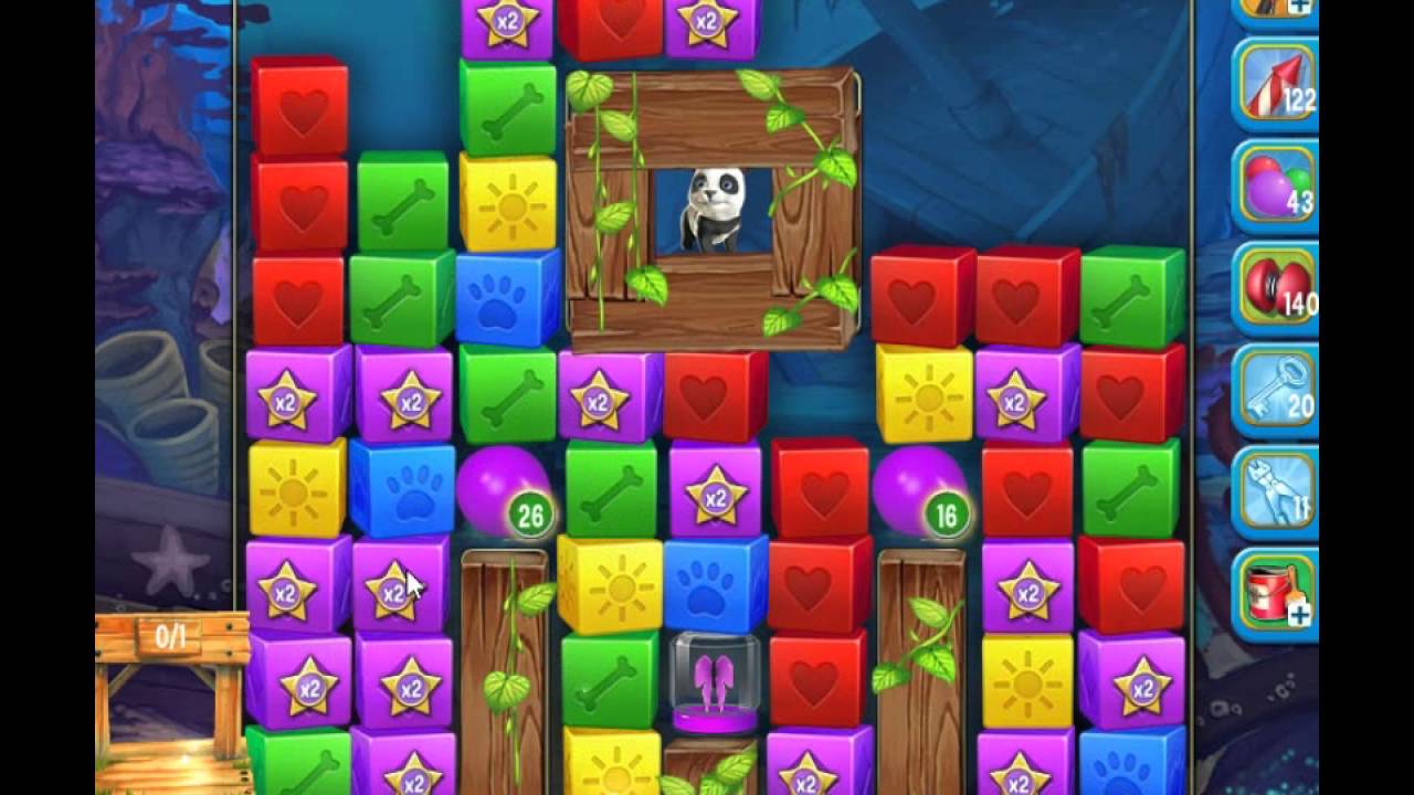 Pet Rescue Saga level 1342 no boosters 😈 ►TOBIAS DEAMON◄