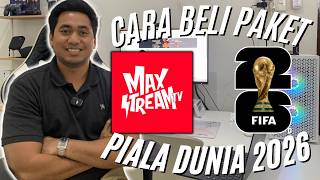 CARA BERLANGGANAN MAXSTREAM TV DI MY TELKOMSEL UNTUK PIALA DUNIA 2026 screenshot 1
