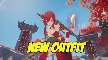 New Outift [ Yuan This Green ] Very Cute and Beautiful at the Same Time | Tower of Fantasy 3.0 Cn