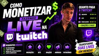 COMO FAZER LIVE na TWITCH pelo PC (CONFIGURAR CANAL da TWITCH) 💻✅