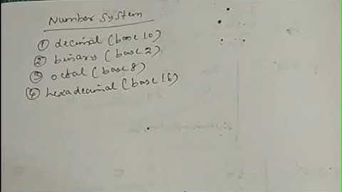 Number Systems part 1|Digital logic|polytechnic TRB CSE