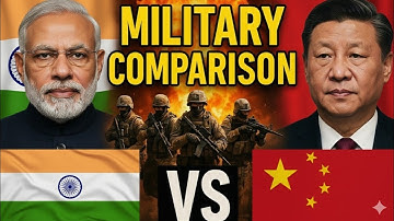 India vs China Military Power Comparison 2025 | China vs India Military Power 2025