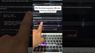 Automate cold email outreach using claude code #founder #coding #ai #automation  #claude