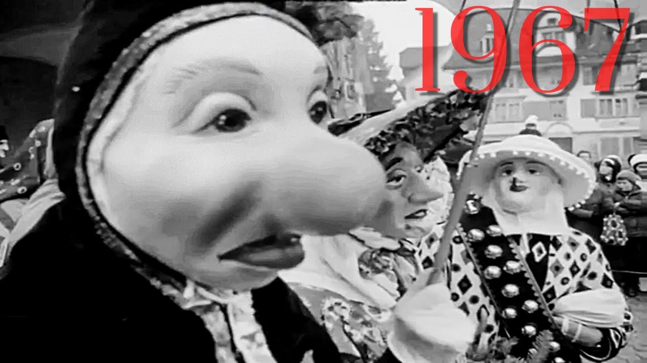 Fasnacht  Schwyzer Nüssler - Erinnerungen 1967 - Fasnacht Schwyz