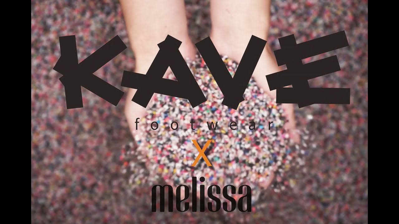 KAVE  footwear x MELISSA - New sneakers from old shoes
