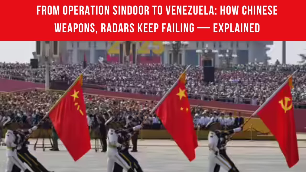 From Operation Sindoor to Venezuela: How Chinese weapons, radars keep failing — Explained