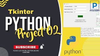 Python Tkinter Project 02: Interest Calculator