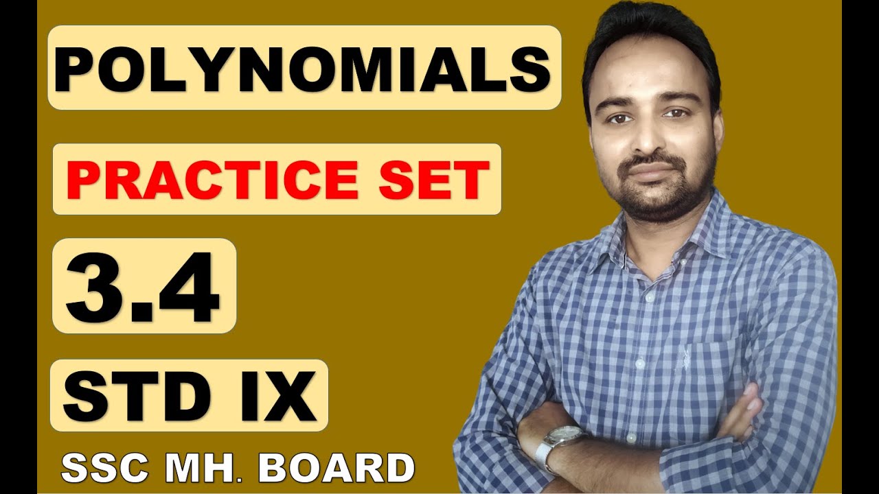 Polynomials Practice set 3.4 - YouTube