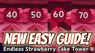 Tray 40, 50, 60 and 70 NEW EASY Guide | Endless Strawberry Cake Tower