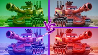 🚜😱🥶MCQUEEN TANK MONSTER🎶 Coffin Dance Song screenshot 5