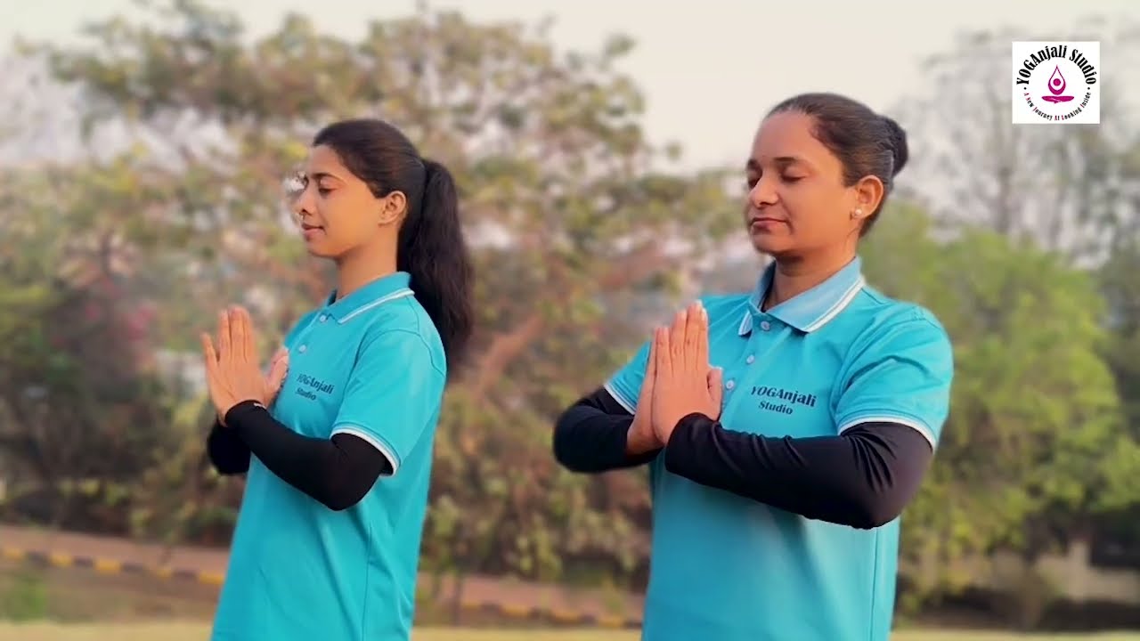 Surya Namaskar Mantra – सुर्य नमस्कार मंत्र | Sun Salutation | YOGAnjali Studio