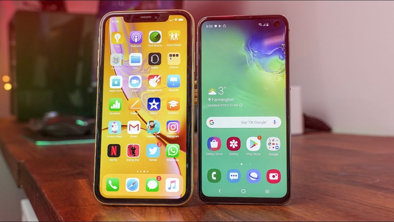 Samsung S10 Vs Iphone X