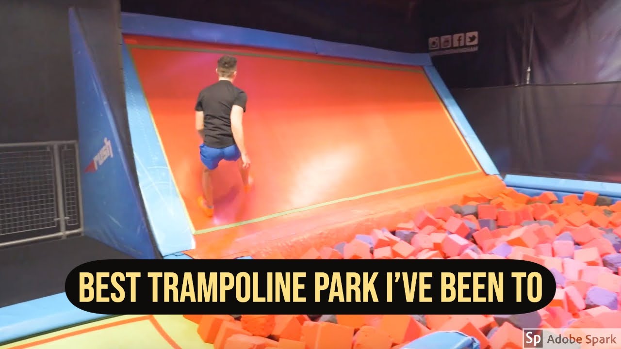 BEST TRAMPOLINE PARK I'VE EVER BEEN TO! YouTube