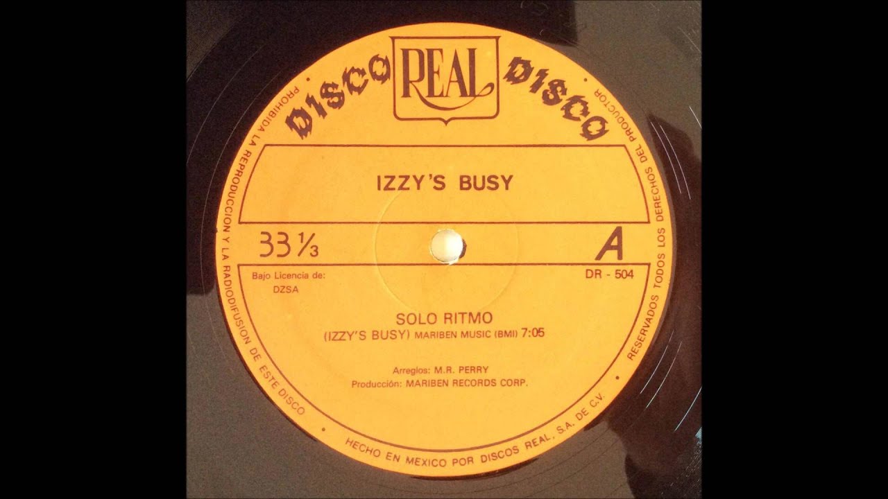 Izzy's Busy - Just Rhythm (Solo Ritmo)